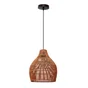 Suspension INSPIRE Elongo E27 diam.30 cm rotin
