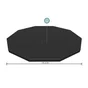 Bache 4 saisons pour piscine hors sol BESTWAY, rond, Diam.305cm