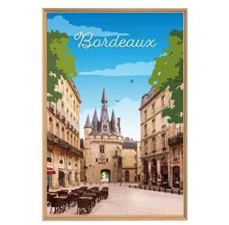 Image encadrée Ville CEANOTHE l.65 x H.97 cm