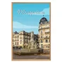 Image encadrée Montpellier CEANOTHE l.65 x H.97 cm