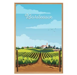 Image encadrée Sud CEANOTHE l.65 x H.97 cm