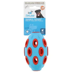 Jouet chien fidelami ballon rugby