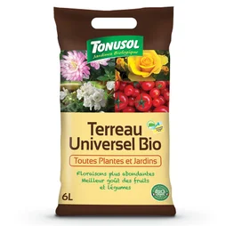 Terreau BIO universel, 6 L