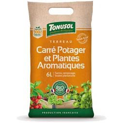 Terreau pour plante aromatique, 6 L