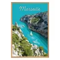 Image encadrée Calanque, CEANOTHE l.65 x H.97 cm