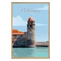 Image encadrée Collioure, CEANOTHE l.65 x H.97 cm