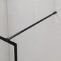 Paroi de douche à l'italienne verre transparent, Ep. 8 mm, l. 97/98.5 cm, Studio