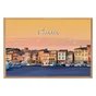 Image encadrée Port de Cassis, CEANOTHE l.65 x H.97 cm