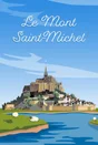 Toile imprimée Mont Saint Michel, CEANOTHE l.30 x H.45 cm