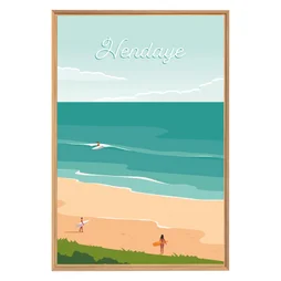 Image encadrée Henday, CEANOTHE l.65 x H.97 cm