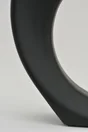 Lampe Anori, céramique, noir, H.60 cm, E27, SEYNAVE