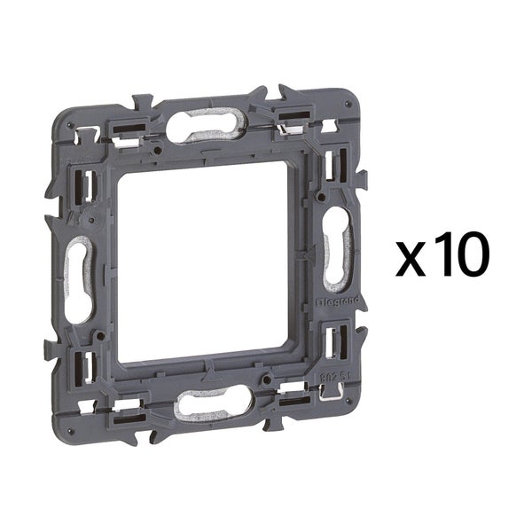 Lot de 10 supports Mosaïc, LEGRAND