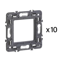 Lot de 10 supports Mosaïc, LEGRAND