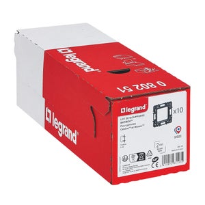 Lot de 10 supports Mosaïc, LEGRAND