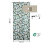 Rideau tamisant teona 140x280cm multicolor inspire