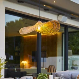 Suspension extérieur Marbella corde E27 max 25W, LUMISKY