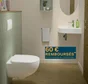 Pack WC suspendu G500 Compact Rimfree GEBERIT