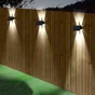 Spot solaire Blinky gris, 150 Lumen, blanc froid, lot de 2, LUMISKY
