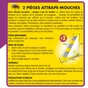  Attrape mouches pièges à glu de fenêtre