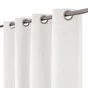 Rideau tamisant INSPIRE Kalpe 100% coton, 140 x 280 cm, blanc 2 creme