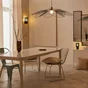 Rideau tamisant INSPIRE Kalpe 100% coton, 140 x 280 cm, blanc 2 creme
