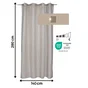 Rideau tamisant INSPIRE Benisa, 140 x 280 cm, trench 5