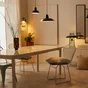 Rideau tamisant INSPIRE Kalpe 100% coton, 140 x 280 cm, trench 5 taupe