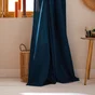 Rideau tamisant INSPIRE Kalpe 100% coton, 140 x 280 cm, fjord 0 bleu