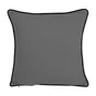 Coussin INSPIRE Kalpe, 45 x 45 cm, granit 3 gris moyen