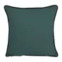 Coussin INSPIRE Kalpe, 45 x 45 cm, aqua 2 bleu