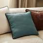 Coussin INSPIRE Kalpe, 45 x 45 cm, aqua 2 bleu