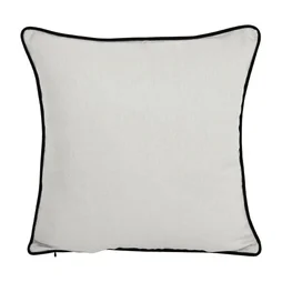 Coussin Kalpe, 100% coton, 45 x 45 cm, blanc, INSPIRE
