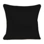 Coussin INSPIRE Kalpe, 45 x 45 cm, noir