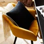 Coussin INSPIRE Kalpe, 45 x 45 cm, noir