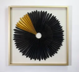 Cadre vitrine cercle ARIANE l.60 x H.60 cm