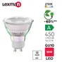 Ampoule led reflecteur gu10 2,5w=50w 450lm 100d 2700k classe a LEXMAN