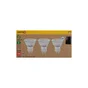 Ampoule led reflecteur gu10 2,5w=50w 450lm 100d 2700k classe a lot de 3 LEXMAN