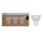 Ampoule led reflecteur gu10 2,5w=50w 450lm 100d 4000k classe a lot de 3 LEXMAN