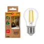 Ampoule led spherique e27 3w=40w 470lm claire 2700k classe a LEXMAN
