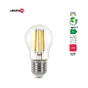 Ampoule led spherique e27 3w=40w 470lm claire 2700k classe a LEXMAN