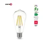 Ampoule led edison verre e27 4,9w=75w 1055lm claire 2700k classe a LEXMAN