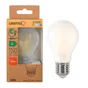 Ampoule led standard verre e27 7,2w=100w 1521lm depolie 2700k classe a LEXMAN