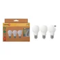 Lot de 3 ampoules led à filament classique,  E27, 806lm = 60W, blanc chaud, LEXMAN