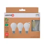 Lot de 3 ampoules led à filament classique,  E27, 806lm = 60W, blanc neutre, LEXMAN