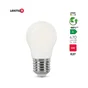 Ampoule led standard e27 3w=40w 470lm depolie 2700k classe a LEXMAN