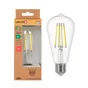 Ampoule led edison verre e27 3w=40w 470lm claire 2700k classe a LEXMAN