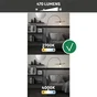 Ampoule led edison verre e27 3w=40w 470lm claire 2700k classe a LEXMAN