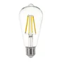 Ampoule led edison verre e27 3w=40w 470lm claire 4000k classe a LEXMAN