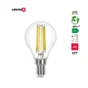 Ampoule led spherique e14 3w=40w 470lm claire 4000k classe a LEXMAN
