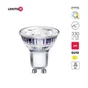 Ampoule led reflecteur gu10 2,8w=38w 330lm cct/dim tout en 1 LEXMAN
